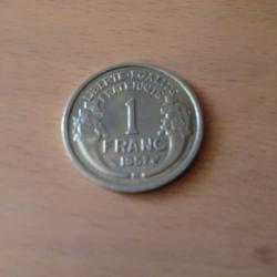 monnaie  1 F morlon  1957 B
