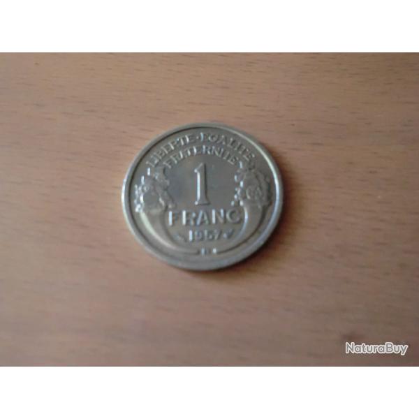 monnaie  1 F morlon  1957 B