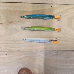 Lots de 3 jigs  30 g