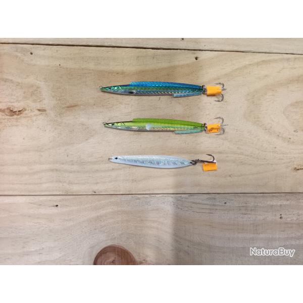 Lots de 3 jigs  30 g