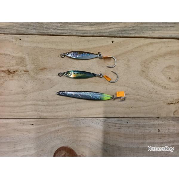 Lots de 3 leurres 40 G