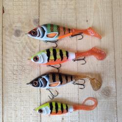 Lot de 3 guppie JR + 1 guppie Downsize CWC
