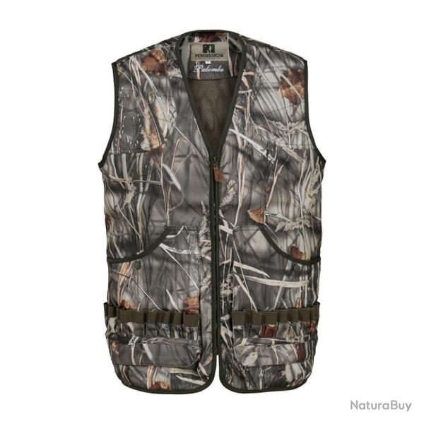 Gilet Homme Percussion Palombe - Ghost Camo Wet