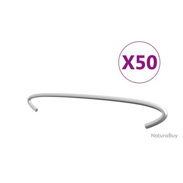 Crochets gabion acier galvanis� 15 cm entretoises stabilisation lot 50