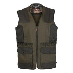 Gilet de Chasse Percussion Tradition Brod&eacute;