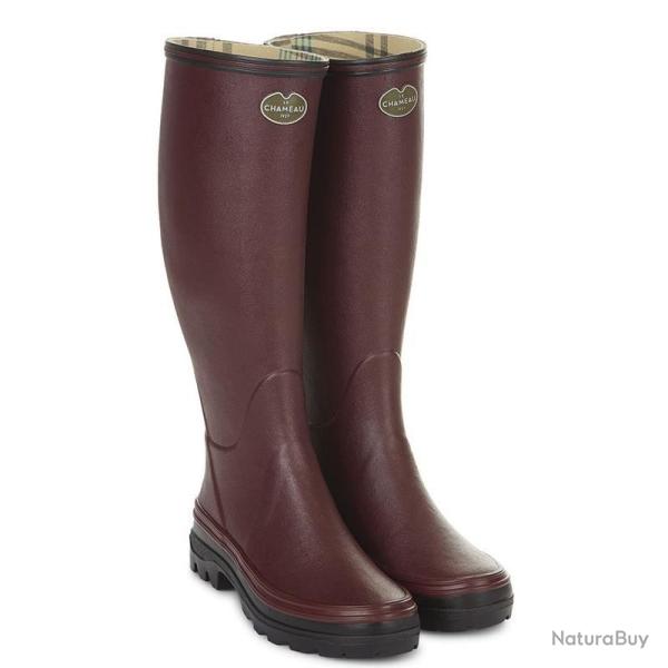 BOTTES GIVERNY CHERRY POUR FEMME  LE CHAMEAU T.38
