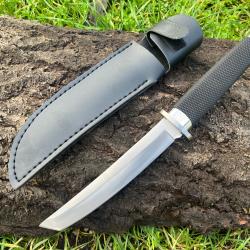 Couteau Tanto fixe 440 - lame 18 cm et 5 mm