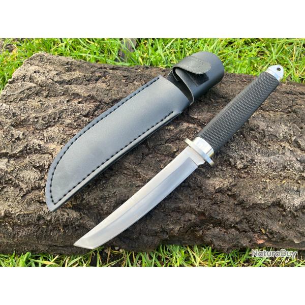 Couteau Tanto fixe 440 - lame 18 cm et 5 mm