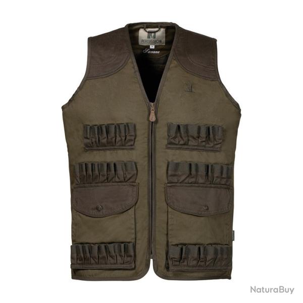 Gilet Homme Percussion Maxi Tubes Savane - Kaki