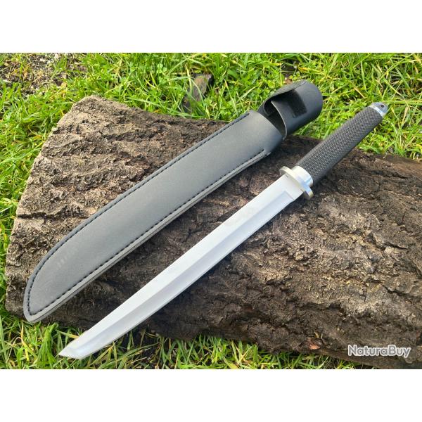 Couteau Tanto fixe 440 - lame 30 cm et 5 mm