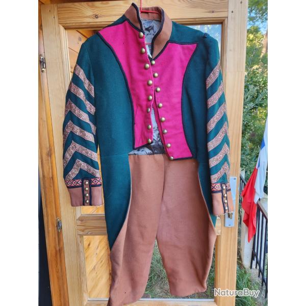 veste empire hussard de napoleon
