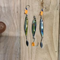 Lots de 3 jigs  60 grammes