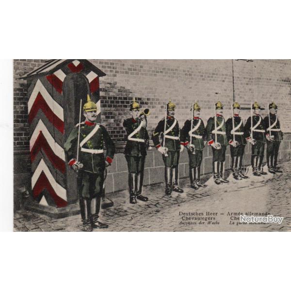 CPA -Arm�e allemande Chevau - legers La garde moniante -N�7351