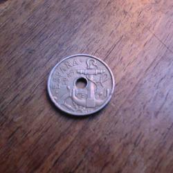 monnaie espagne 50 centimos   1949