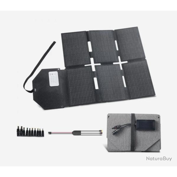 Panneau SOLAIRE Autonome Pliable Monocristallin 60W Type N 16BB