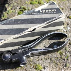 Pince Lyman 310 en boite avec ses outils en 357 Magnum
