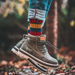 chaussettes en laine de mouton