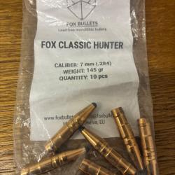 Ogives Fox Bullets 7/284 145gr