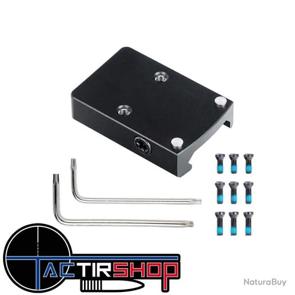 Montage Picatinny pour Holosun 407C 507C 508T Compatible RMR