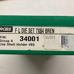 Outils de rechargement calibre 7x64Bren