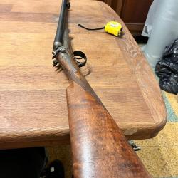 Superbe HUSQVARNA Cal 12 platines grav&eacute;e