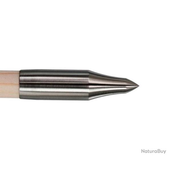 Pointe Field Classic 3D en acier inoxydable TopHat x 12 100 grain 5/16