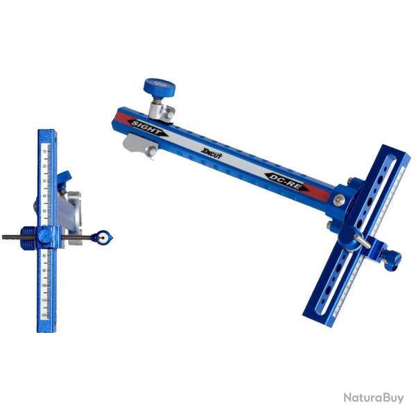 Viseur recurve Decut Basha Noir RH/LH