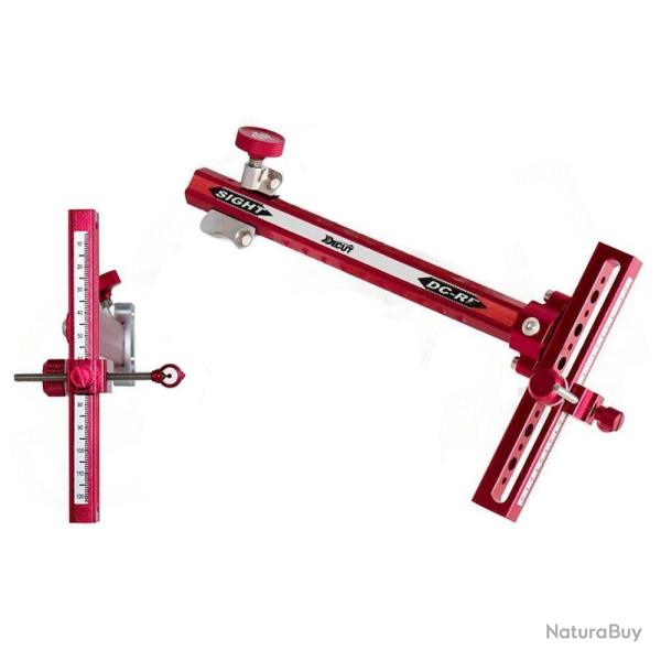 Viseur recurve Decut Basha Noir RH/LH