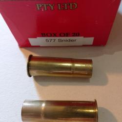 SNIDER 577 Douilles BERTRAM