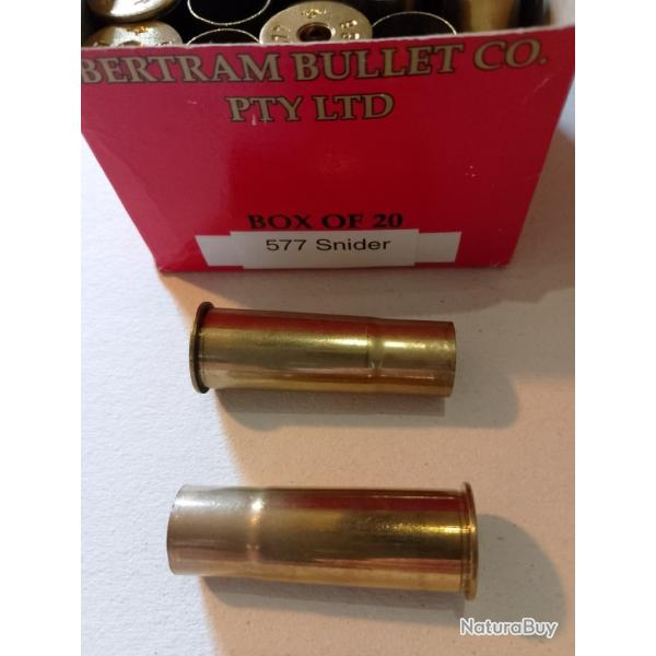 SNIDER 577 Douilles BERTRAM