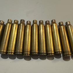 50 douilles 300 Win Mag  tir&eacute;es une fois sans boite