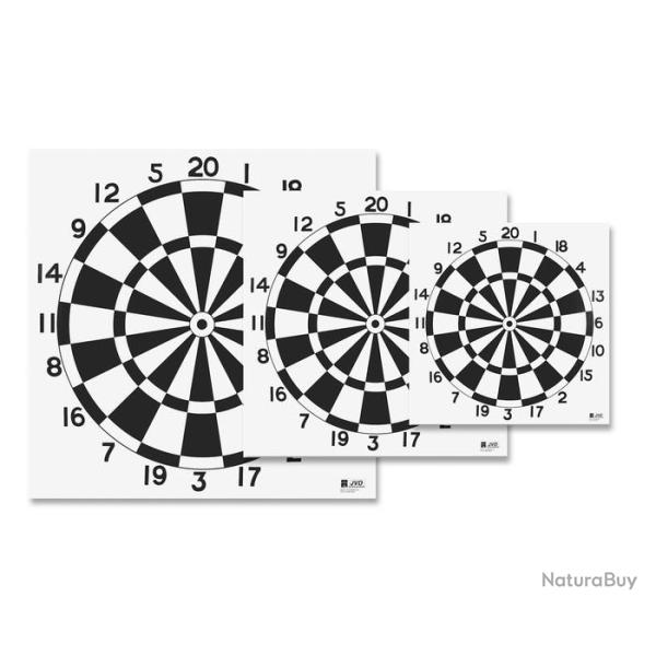 Blasons fa�on jeu de fl�chettes 80 cm