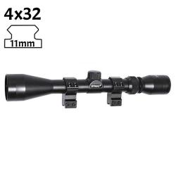 Lunette de vis&eacute;e 4x32 pour arbal&egrave;tes rail 11mm