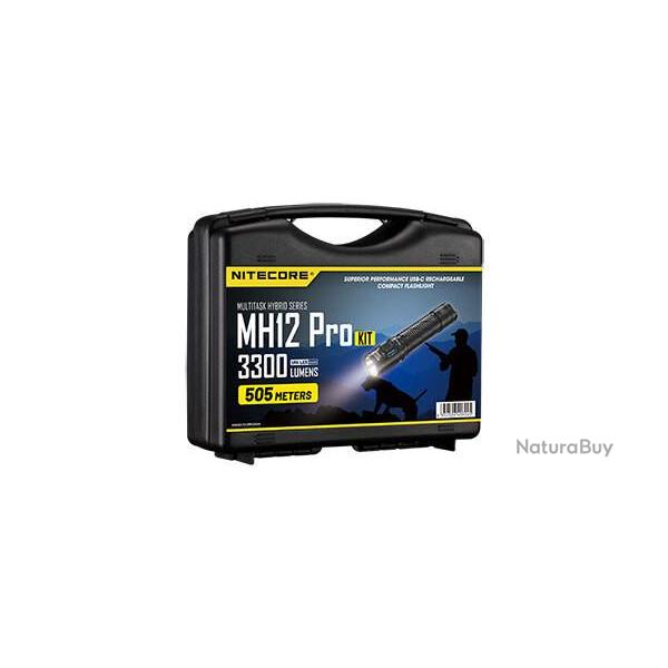 Kit Lampe Multitask Hybrid 12 Pro - 3300 Lumens Nitecore