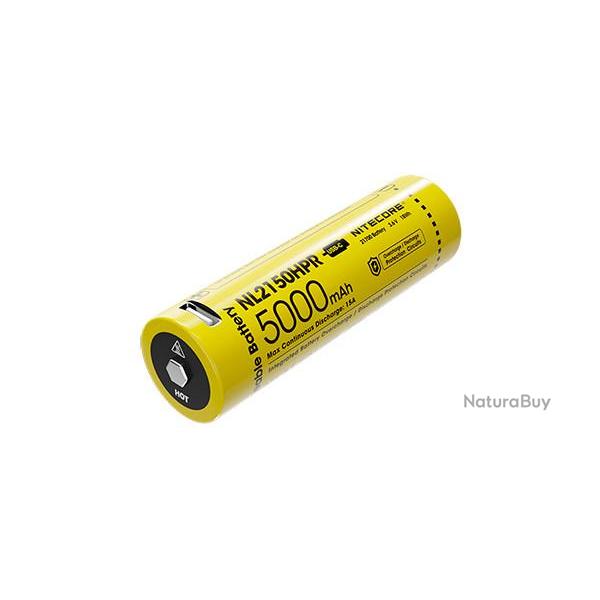 Accus Li-ion 21700 - 5000mAH Nitecore