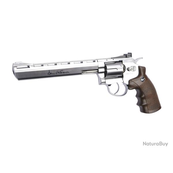 REVOLVER GNB DAN WESSON 8'' CHROME 4,5 BB'S