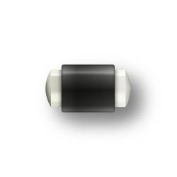 GUIDON BLANC PLEIN M2.6 D3.5 L8