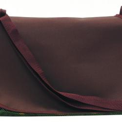 CARNIER TOILE ET CUIR MARRON