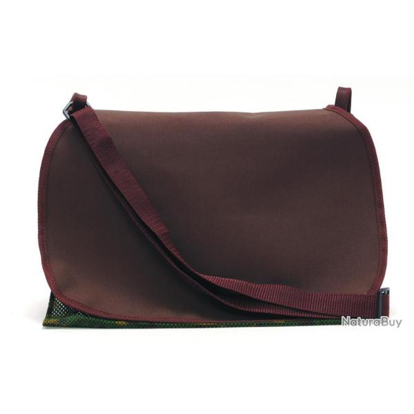 CARNIER TOILE ET CUIR MARRON