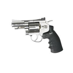 REVOLVER GNB DAN WESSON 2.5'' SILVER 4.5 CO2 -PLOMBS