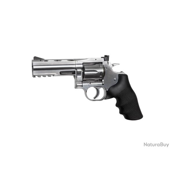 REVOLVER GNB DAN WESSON DW715 4'' SILVER 4,5 CO2- PLOMBS