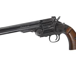 REVOLVER SCHOFIELD 6" CO2 BLACK FULL METAL 4.5 PLOMBS
