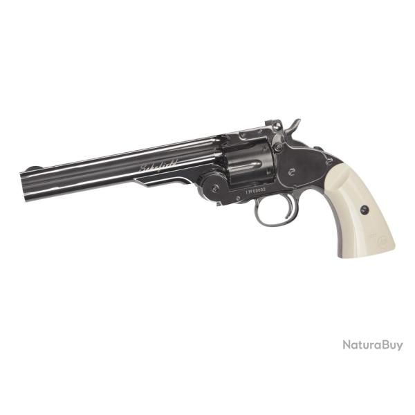 REVOLVER SCHOFIELD 6" CO2 GREY FULL METAL 4.5BBS
