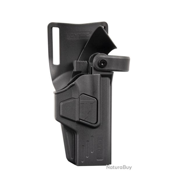HOLSTER DOUBLE RETENTION LEVEL3 TAURUS TH9 / G3 NOIR