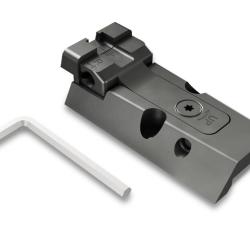 HAUSSE REGLABLE AVEC PLATINE NOIRE SFX/COMBAT CANIK