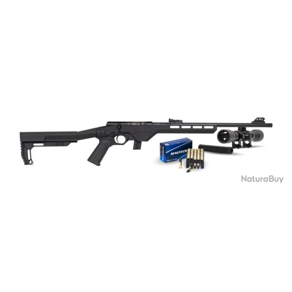 PACK CARABINE TRAKR 22LR M STANDARD 4X32