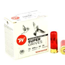 CARTOUCHES 12/70 SUPER GRIVES 32G PB9 x 25