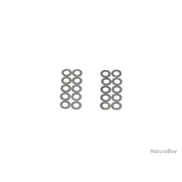 SHIM SET 10 PCS DE 0.15 A 0.3MM