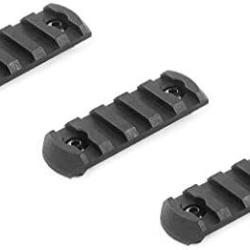 M-LOK RAIL, SHORT, 3 PCS/SET