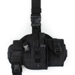 HOLSTER PLATEFORME DE CUISSE NOIRE